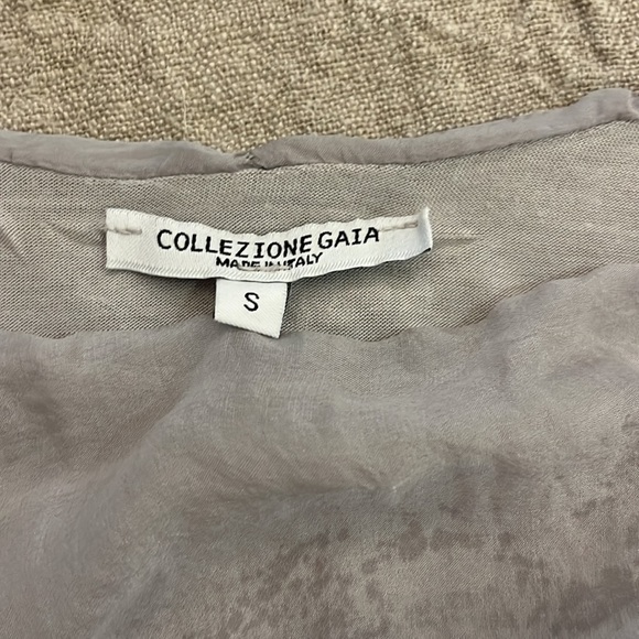 ☀️ Silk Sleeveless Top/Tunic , Sz S - Picture 6 of 8